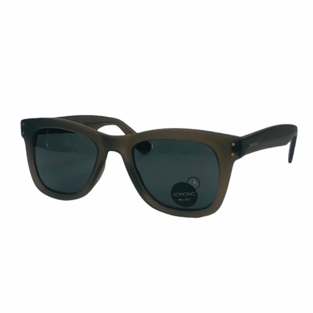 KOMONO Allen Frost Gray Sunglasses NEW NWT wayfarer